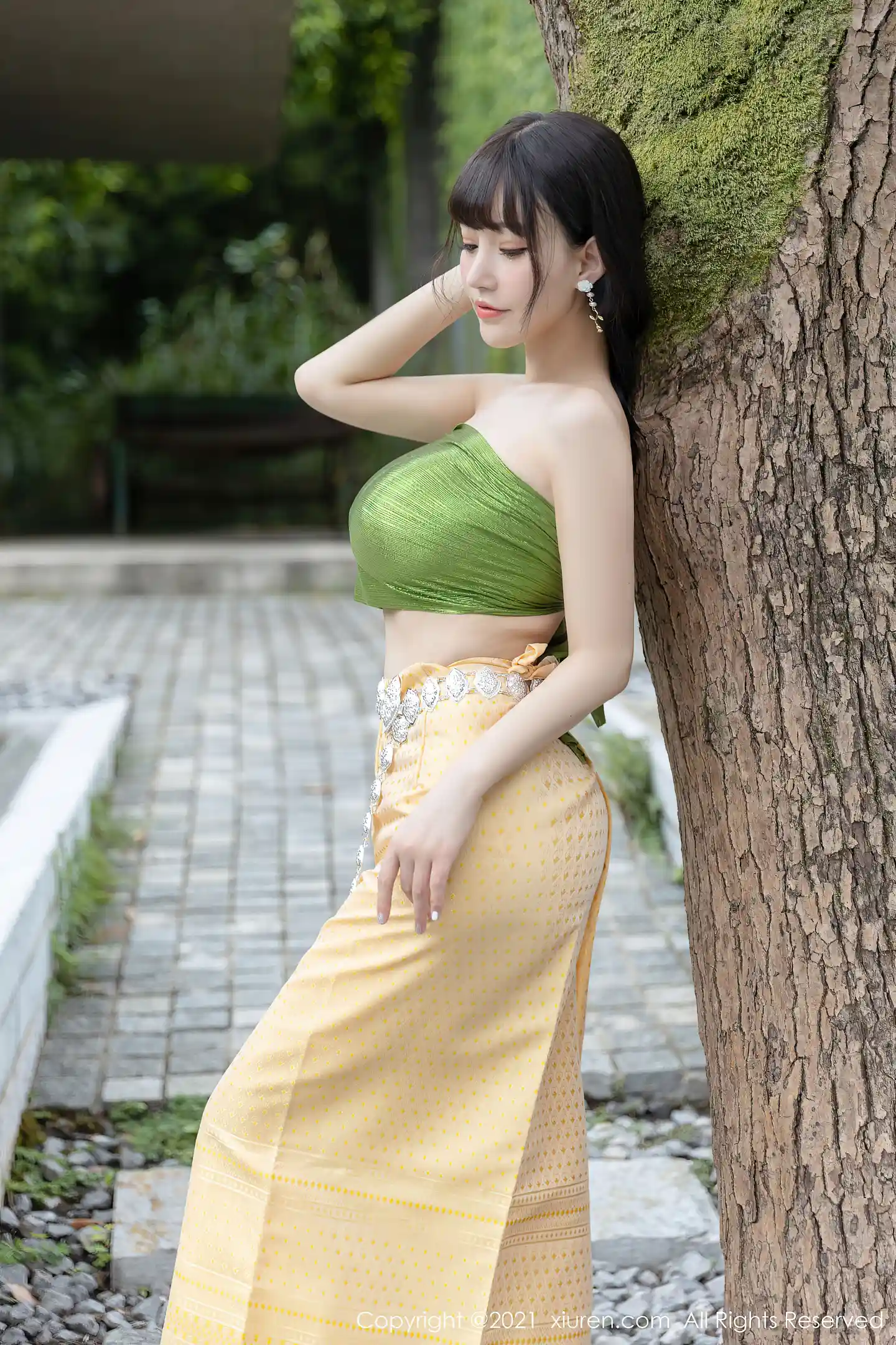 图片[3]-[XiuRen秀人网]VOL.3971 女神朱可儿Flower桂林旅拍户外竹林异域风情秀丰满豪乳诱惑写真60P-秀人网官方网站